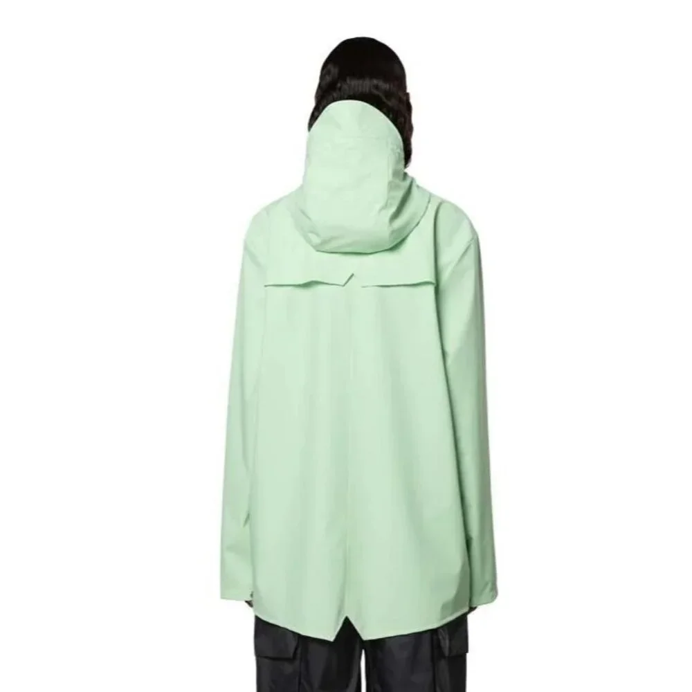 Rains Unisex Rain Jacket, Waterproof, Color Mineral Green, Size Large & X-Large - Picture 2 of 11